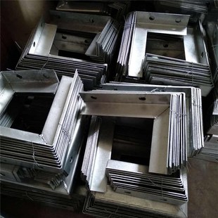 镀锌电线杆2线L型字铁线拖架电缆电力支架横担墙外固定户外瓷瓶5