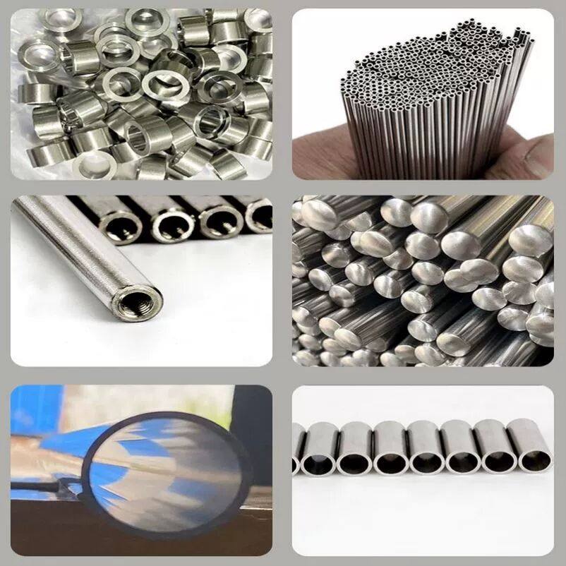 304不锈钢管空心管201圆管方管矩形管光亮管无缝管零切激光切管