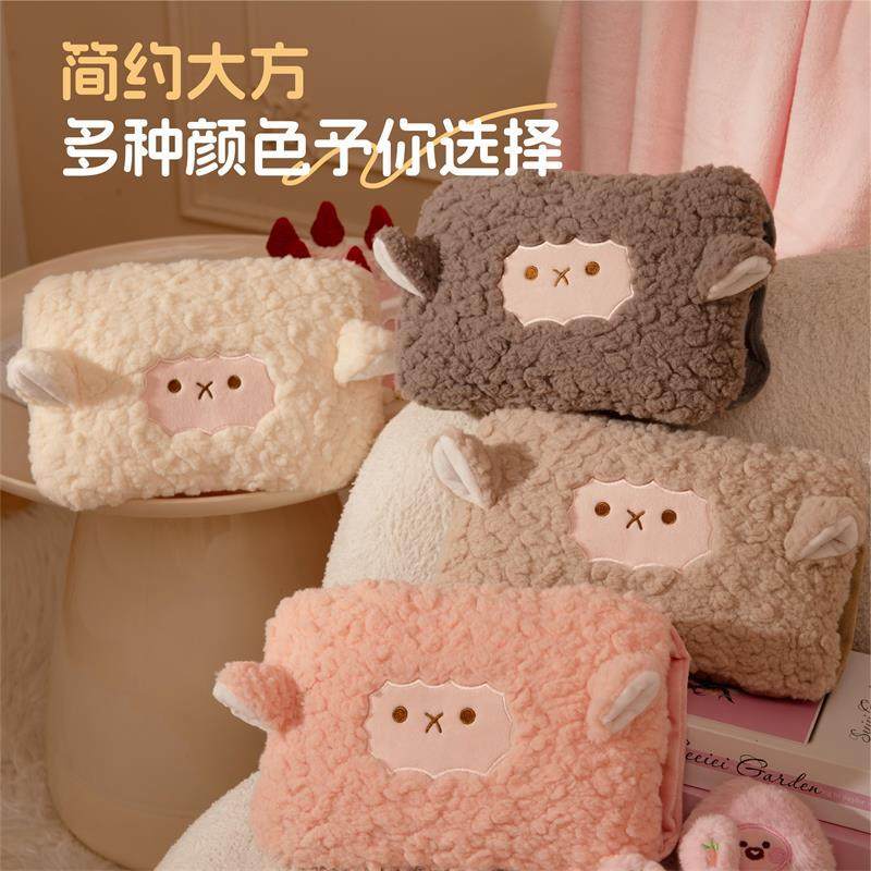 新款充电热水袋国标安全防爆自动断电加厚毛绒套暖手宝暖水袋,居家日用,热水袋,淘宝优惠券,粉丝福利购,淘宝优惠卷