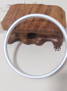 999足银古法磨砂实心开闭口手镯