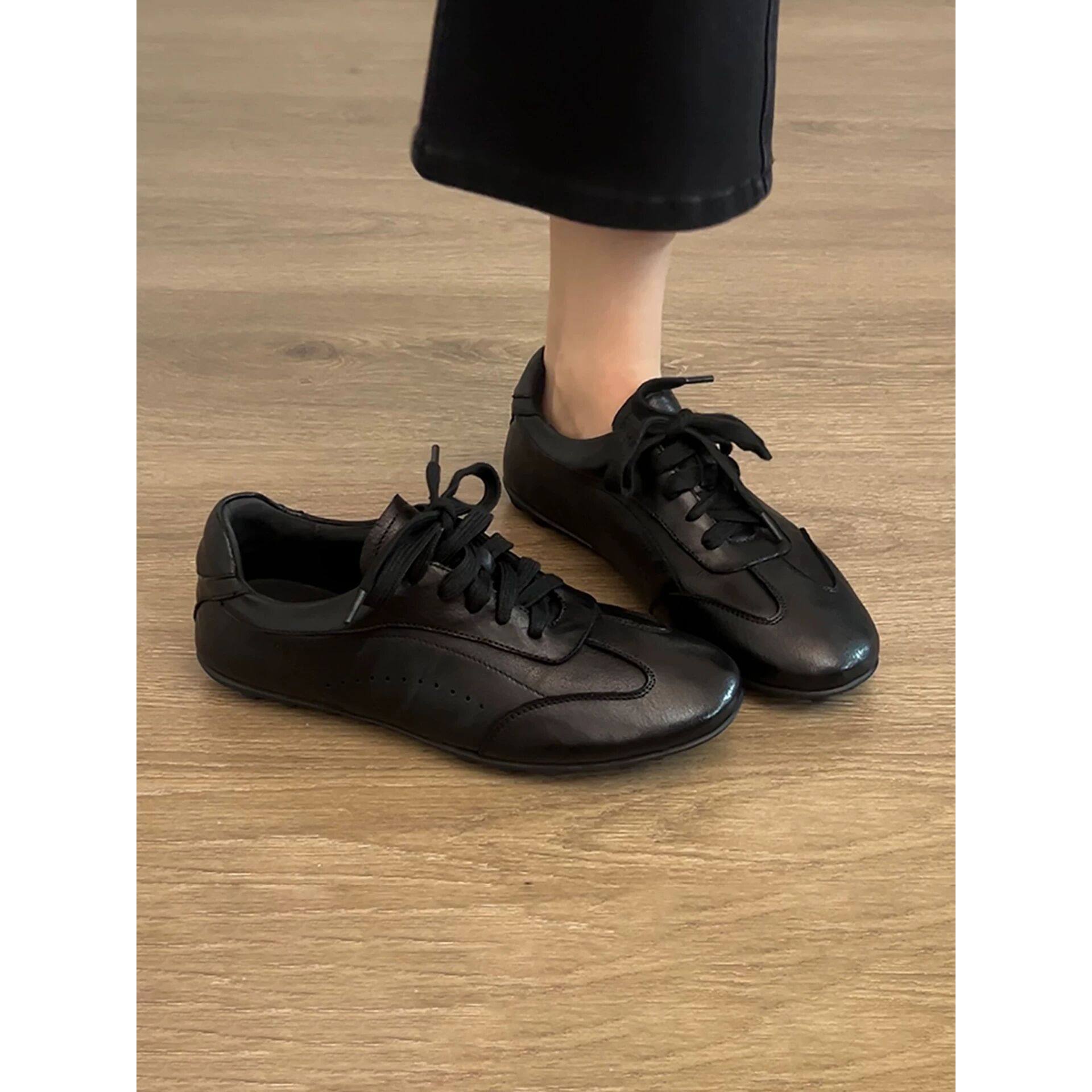 徒步通勤休闲鞋极简复古德训鞋女款轻量平底潮款赤足鞋运动慢跑鞋,女鞋,德训鞋,淘宝优惠券,粉丝福利购,淘宝优惠卷