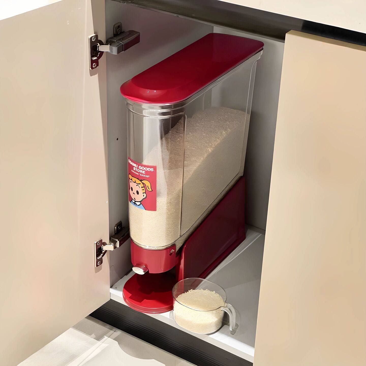 极窄米桶家用2025新款米缸五谷杂粮收纳盒密封桶米箱防虫防潮装米,厨房/烹饪用具,米桶/米缸,淘宝优惠券,粉丝福利购,淘宝优惠卷