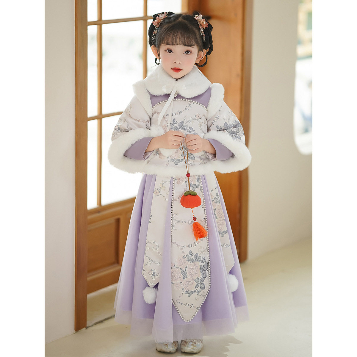 女童汉服2025新款秋冬套装女孩冬季唐装冬装儿童拜年服新年过年装,个性定制/设计服务/DIY,儿童套装加工定制,淘宝优惠券,粉丝福利购,淘宝优惠卷