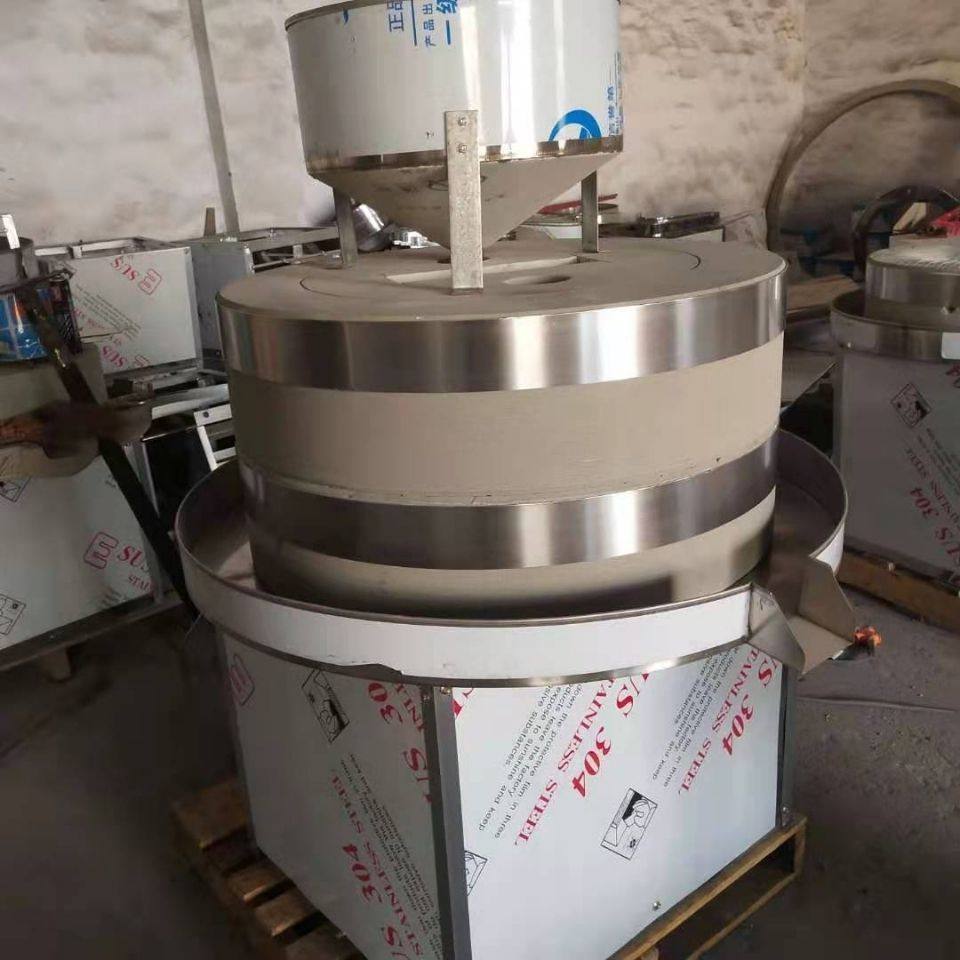 全自动小磨香油设备香油机芝麻花生核桃菜籽家用芝麻酱电动石磨厂