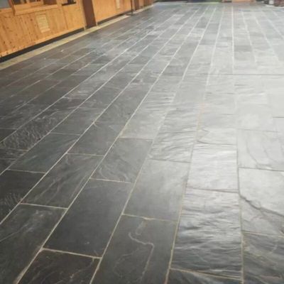 天然石材乱石片户外不规则麦金文化石外墙砖庭院防滑地砖室内背景