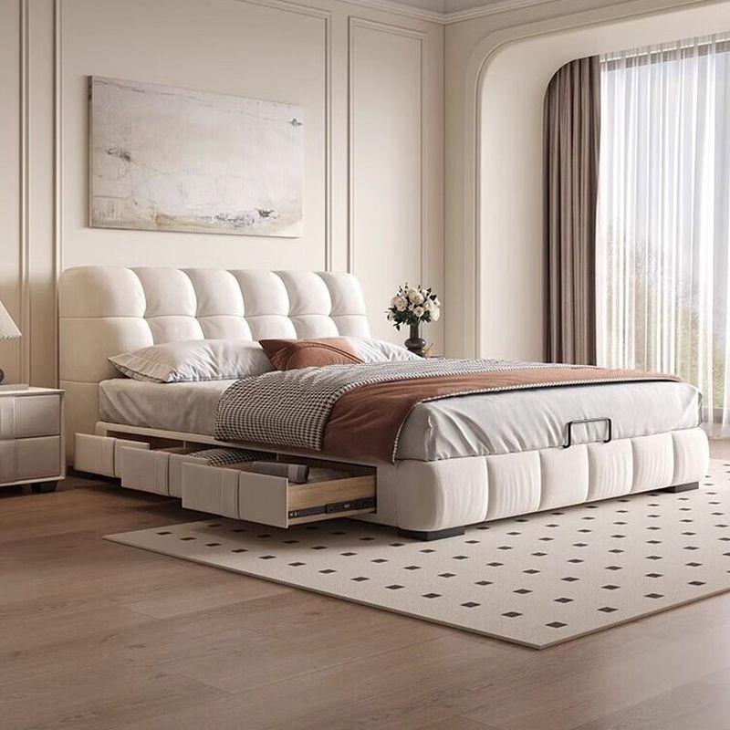 喜临门柏丝纳现代简约泡芙床主卧高端储物双人主卧小户型双人床1.