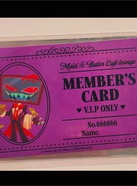 日谷散货地狱客栈 Hazbin Hotel vox id卡 路西法id卡原袋