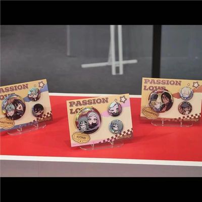 异形舞台三周年 快闪 partner双闪吧唧set 代餐带背板