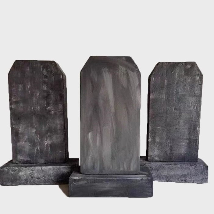 泡沫假山舞台话剧表演仿古墓碑短视频石头假山道具大全刻字定制