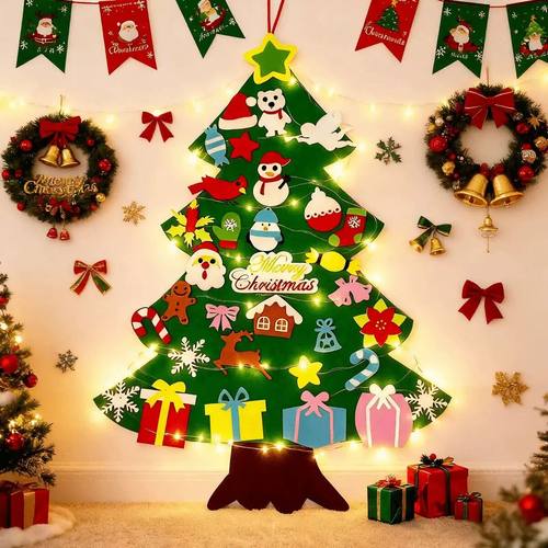 New Christmas Creative Handmade DIY Felt Christmas Tree  Chr