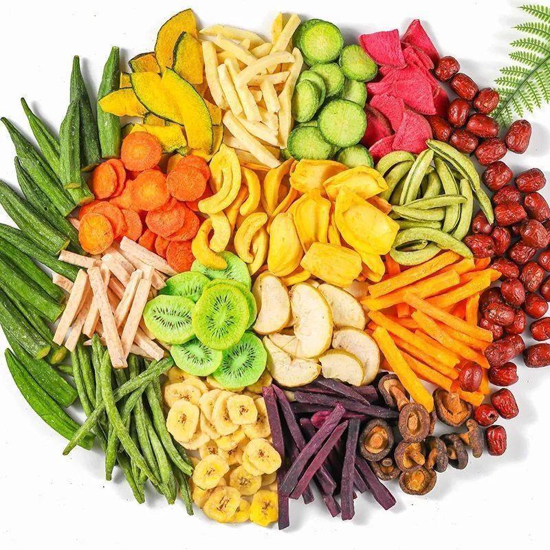 水果干果蔬混合装果蔬脆冻干草莓综合蔬菜干休闲干蔬零食批发