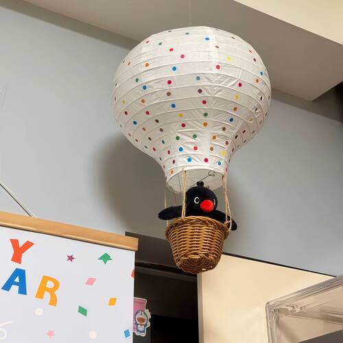kt热气球装饰diy材料包送女友手工飘浮热气球装饰氛围感房间吊饰