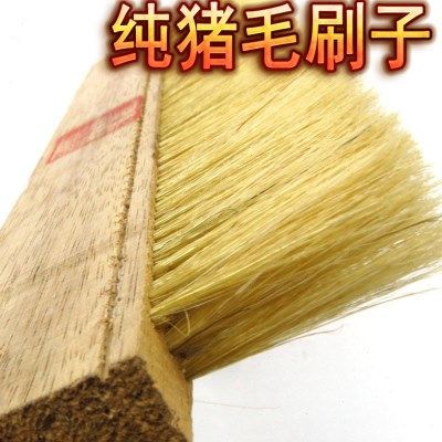 猪毛大刷子 大毛刷子工业用猪 鬃刷子 大号 长柄 排刷 动物毛板刷,五金/工具,羊毛刷,淘宝优惠券,粉丝福利购,淘宝优惠卷