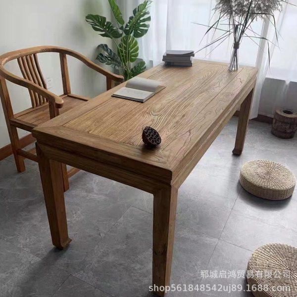 新款榆木茶桌多功能平面桌新中式禅意家具茶台书字桌字台组,商业/办公家具,茶台/茶桌,淘宝优惠券,粉丝福利购,淘宝优惠卷