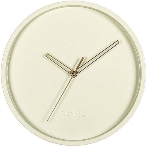 汉时（Hense）创意简约时尚挂钟钟表客厅格调装饰纯色金属家用挂