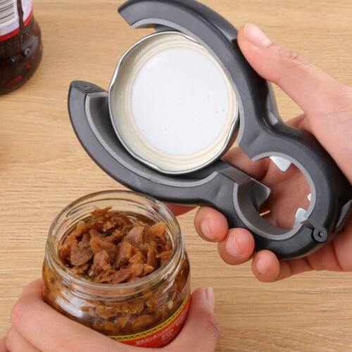多功能省力开罐器易拉罐老干妈拧瓶盖器家用瓶起子啤酒旋盖器工具