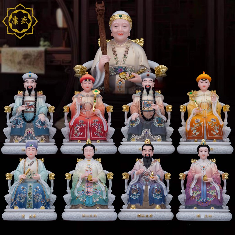 胡三太爷太奶神像胡三p太爷胡三太奶四大家族胡黄常蟒汉白玉摆件