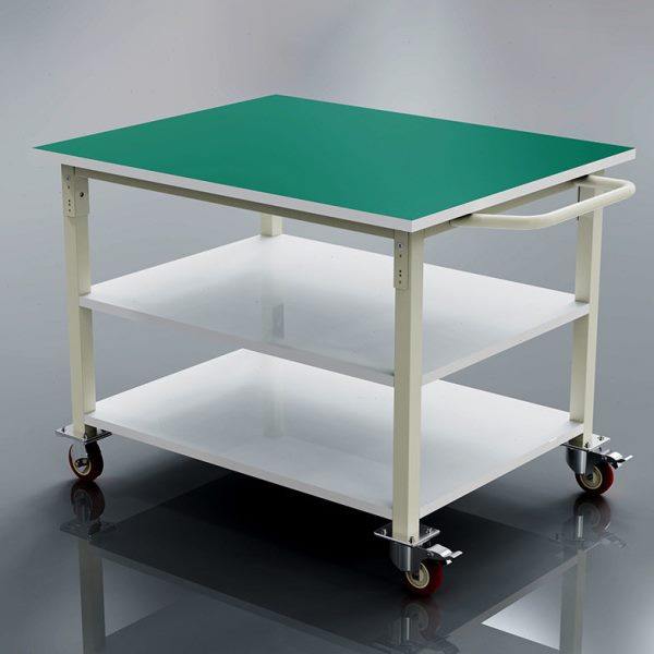防静电可移动台手推车三层双层操作台打包台维修桌平面小推车,商业/办公家具,线棒货架/工作台,淘宝优惠券,粉丝福利购,淘宝优惠卷