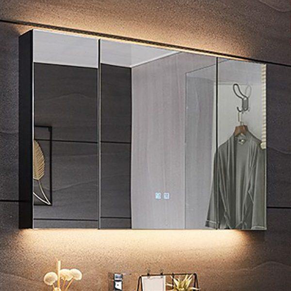 背光智能浴室镜柜挂墙式防雾卫生间镜子置物架独收纳一体柜洗漱,家装主材,智能浴室镜,淘宝优惠券,粉丝福利购,淘宝优惠卷