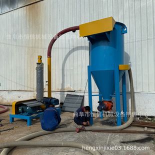 湖南岳阳石灰石粉进30m罐体气力吸灰机zcjb 铁粉锌粉吨包吸粉机