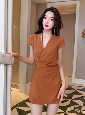 【两件套】2025夏季搭配一整套时尚炸街减龄收腰两件式套装女D077