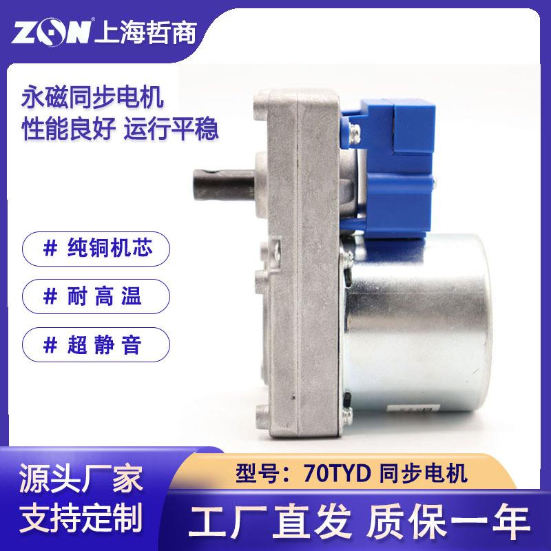 ZSM70-122-5R同步电机颗粒兰炭送料大扭矩旋转烤鸡土耳其烤肉易暖