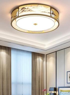 中国风客厅灯豪华大气LED简约新中式吸顶灯家用餐厅卧室吸顶灯