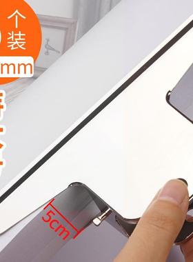 6个特大号夹子万用办公文具票据夹文件书夹子金属铁夹子不锈钢大