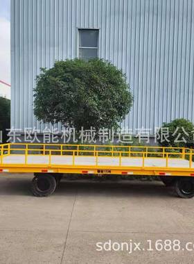 牵引周转车大吨位重型货物搬运车叉车牵引式平板拖车其他运输搬