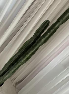 PU手感胶新茸仙人柱北欧仿真仙人掌室内客厅橱窗装饰摆件假绿植