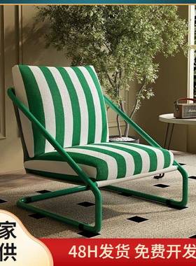 扶手椅懒人沙发可睡可躺单人沙发小沙发卧室阳台户外休闲椅
