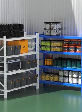 仓储货架置物架多层家用靠墙储物架仓库重型超市车库储物间收纳架