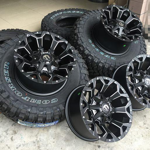 16 17 18寸牧马人霸道坦克域虎帕杰H9皮卡越野BJ40L FUEL负值轮毂