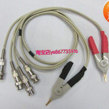 高品质四端开尔文测试电缆尖嘴型）通用型LCR数字电桥测试夹尖