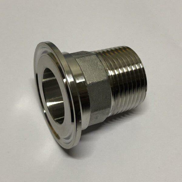 304不锈钢卡丝扣接 管子外丝 快装丝扣 丝扣接头 快装单头丝