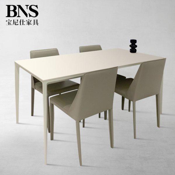 意式极简德丰利岩板餐桌现代简约轻奢家用小户型白色岛台桌椅组合,住宅家具,岩板餐桌,淘宝优惠券,粉丝福利购,淘宝优惠卷