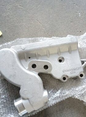 610800060217潍柴WP7发动机出水管节温器结合组配件原装包邮