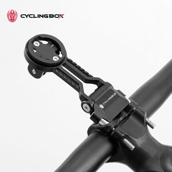 公路山地自行车码表支架下挂单车灯一体把延长底座把立延伸架配件