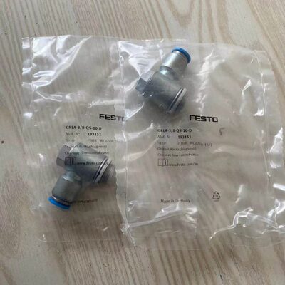FESTO 单向节流阀 GRLA-3/8-QS-10-D 193151 193152 193153 现货