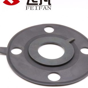 PPR法兰垫片橡胶垫片带孔法兰垫片优质加厚法兰密封圈国标圆形垫