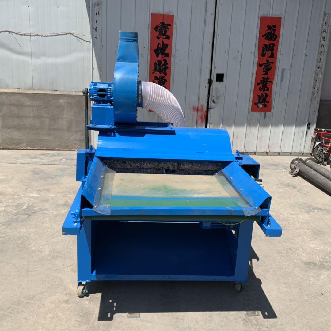 服装下脚料开松机 旧衣服边角料下脚料开花机 毛线羊毛开花机