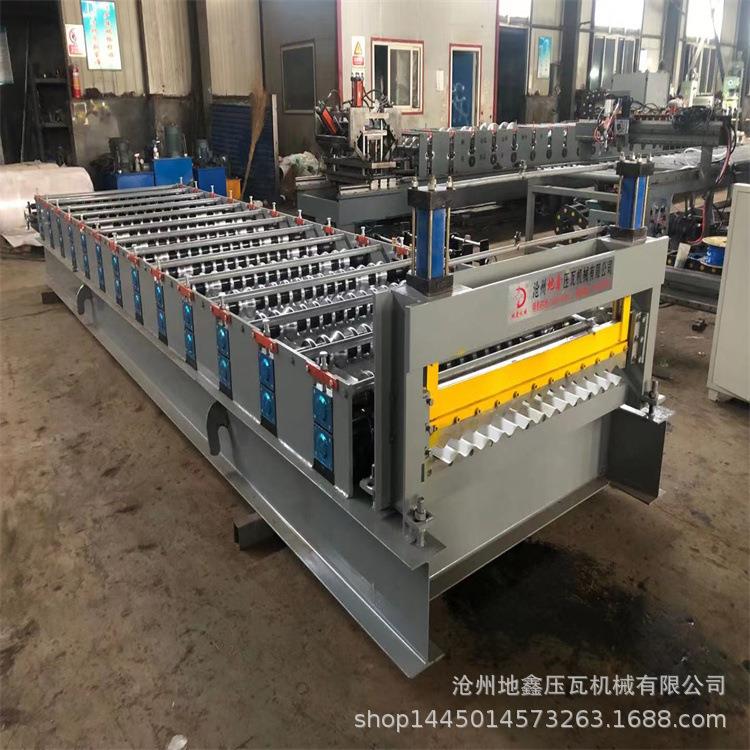 全自动836小圆弧设备压瓦机 沧州地鑫压瓦机 冷弯成型机