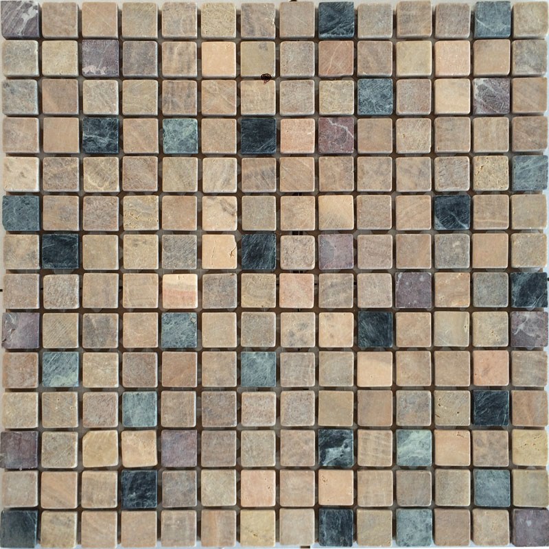 彩色大理石马赛i克瓷砖吧台卫生间淋浴房木纹黄背景墙石材水池浴