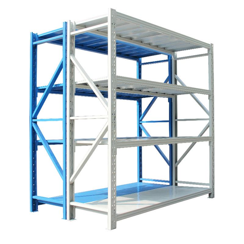 现货多层家用置物l架仓库储物货架子快递货物架重型铁架仓储货架