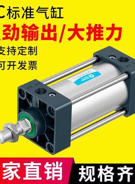 神威气动Snway标准气缸小型大推力SC32X40X50X63X80X100X125X160F
