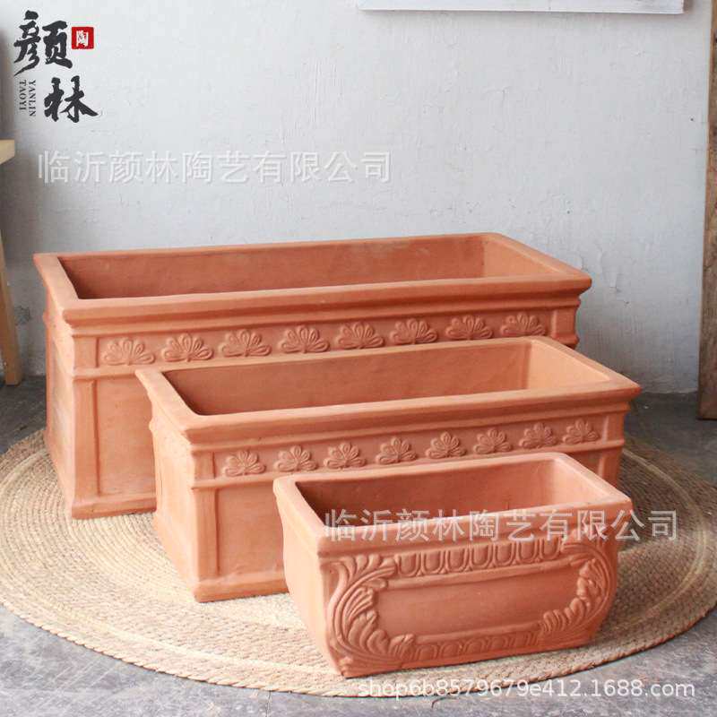 长方型花箱花槽马槽大花盆大长条盆条形大盆槽盆墙角长方盆围墙盆