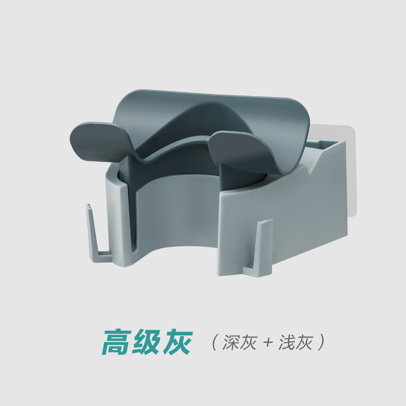 可旋转吹风机支架浴室壁挂电吹风挂架免打孔电风筒置Y物架带绕线