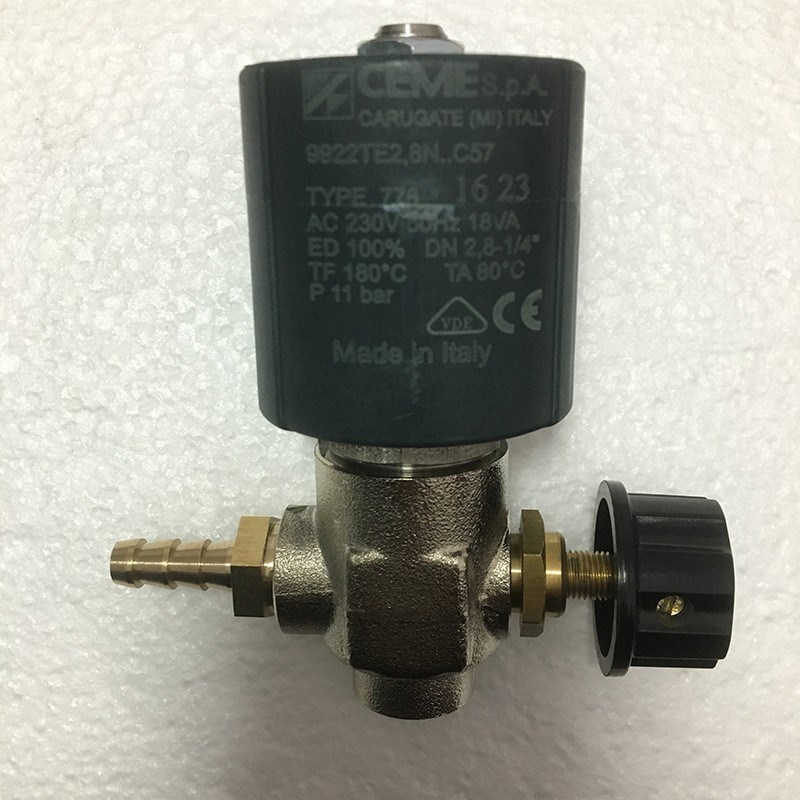 意大利原装进口CEME9922 锅炉电熨斗蒸汽电磁阀 整烫设备调节阀