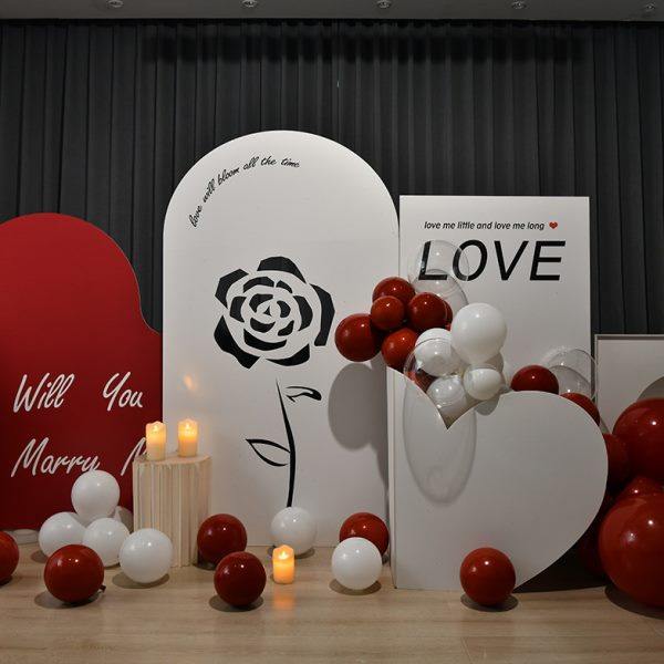 求婚室内布置道具表白KT板背景室外气球装饰浪漫创意用品房间场景,节庆用品/礼品,装扮布置套餐,淘宝优惠券,粉丝福利购,淘宝优惠卷
