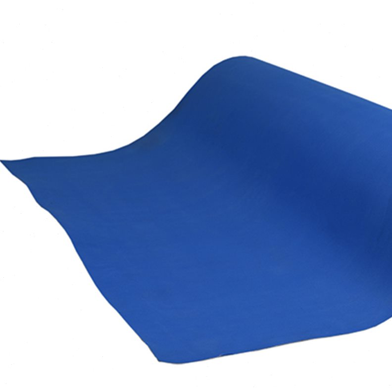 蓝色环保防静电绝缘台垫两面防滑防静电橡胶板无气味胶皮实心桌垫